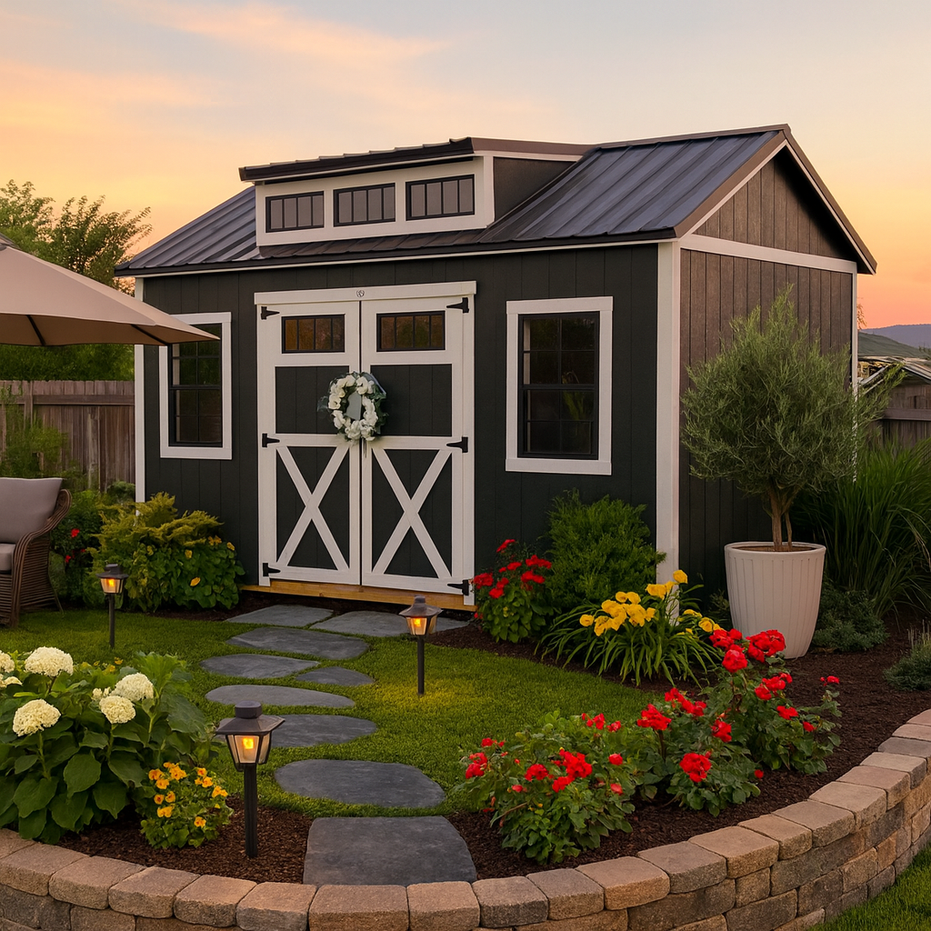 10x16 | Deluxe Backyard Shed