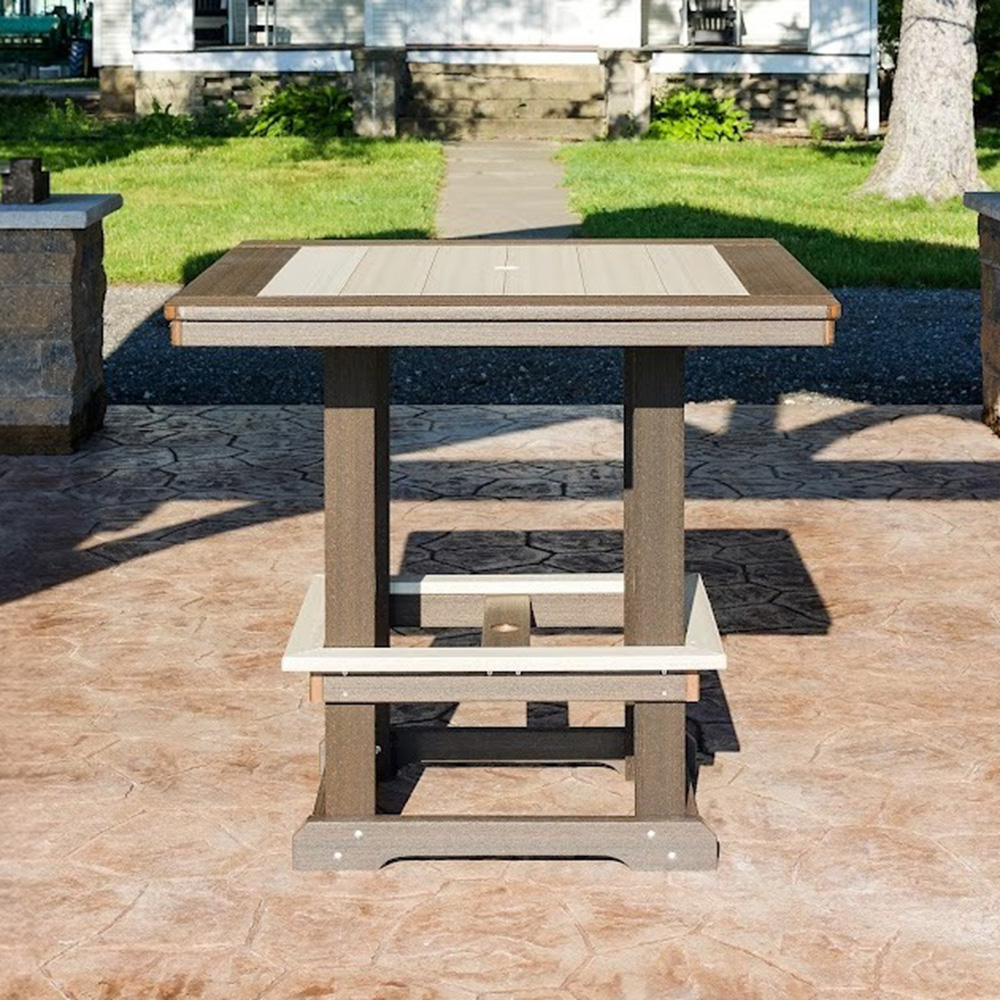 44" Square Bar Table